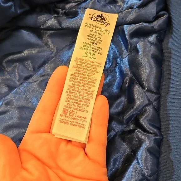 Disney Parks Pixar Monsters University Varsity Jacket By Her Universe College M - Picture 17 of 17